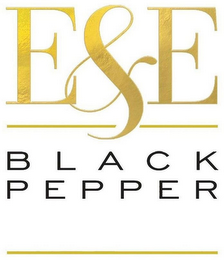 E&E BLACK PEPPER logo