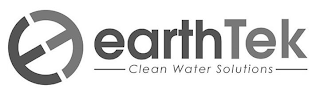 EE EARTHTEK CLEAN WATER SOLUTIONS logo