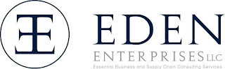 EE EDEN ENTERPRISES LLC ESSENTIAL BUSINESS AND SUPPLY CHAIN CONSULTING SERVICES logo