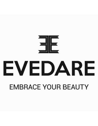 EE EVEDARE EMBRACE YOUR BEAUTY logo