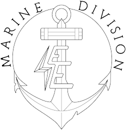 EE MARINE DIVISION logo