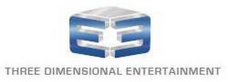 EE THREE DIMENSIONAL ENTERTAINMENT logo