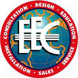 EEC CONSULTATION · DESIGN · EDUCATION · SERVICE · SALES · INSTALLATION · logo