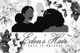 EEDEN'S HAIR " BACK TO NATURAL " logo