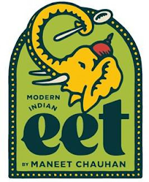 EET MODERN INDIAN BY MANEET CHAUHAN logo
