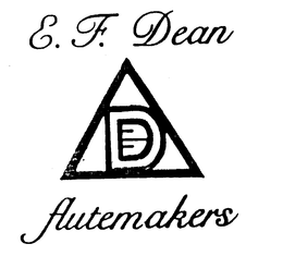 E.F. DEAN FLUTEMAKERS logo