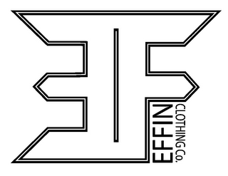 EF EFFIN CLOTHING CO. logo
