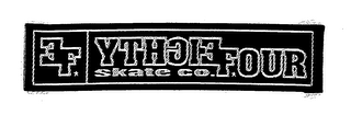 EF EIGHTY FOUR SKATE CO. logo