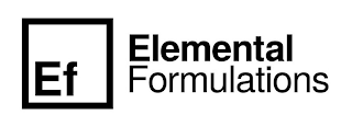 EF ELEMENTAL FORMULATIONS logo