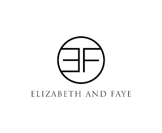 EF ELIZABETH AND FAYE logo
