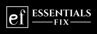 EF ESSENTIALS FIX logo
