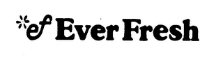 EF EVERFRESH logo