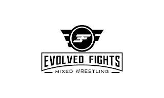 EF EVOLVED FIGHTS MIXED WRESTLING logo