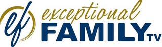 EF EXCEPTIONAL FAMILY TV logo