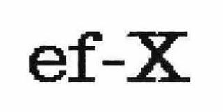 EF-X logo