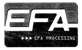 EFA EFA PROCESSING logo