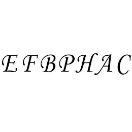EFBPHAC logo