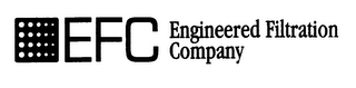 EFC ENGINEERED FILTRATION COMPANY logo