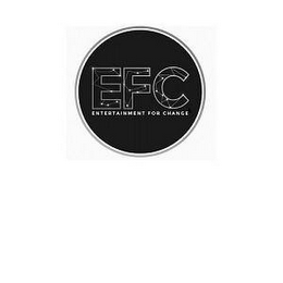 EFC ENTERTAINMENT FOR CHANGE logo