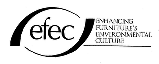 EFEC ENHANCING FURNITURE'S ENVIRONMENTAL CULTURE logo