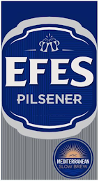 EFES PILSENER MEDITERRANEAN SLOW BREW logo