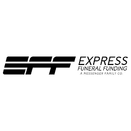 EFF EXPRESS FUNERAL FUNDING A MESSENGER FAMILY CO. logo