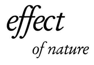 EFFECT OF NATURE logo