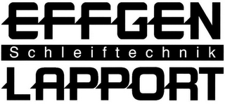 EFFGEN SCHLEIFTECHNIK LAPPORT logo