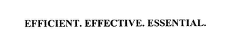 EFFICIENT. EFFECTIVE. ESSENTIAL. logo