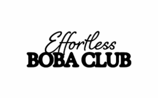 EFFORTLESS BOBA CLUB logo