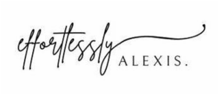 EFFORTLESSLY ALEXIS. logo