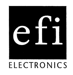 EFI ELECTRONICS