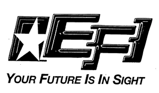 EFI YOUR FUTURE IS IN SIGHT logo