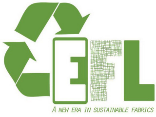 EFL A NEW ERA IN SUSTAINABLE FABRICS logo