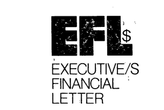 EFL $ EXECUTIVE/S FINANCIAL LETTER logo