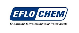 EFLO CHEM, ENHANCING AND PROTECTING YOUR WATER ASSETS logo