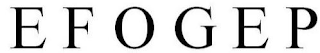 EFOGEP logo