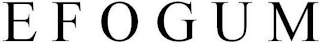 EFOGUM logo