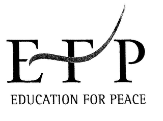 EFP EDUCATION FOR PEACE logo