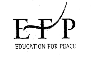 EFP EDUCATION FOR PEACE logo