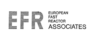 EFR EUROPEAN FAST REACTOR ASSOCIATES logo