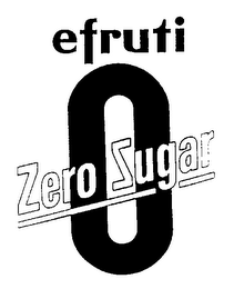EFRUTI ZERO SUGAR 0 logo