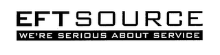EFTSOURCE WE'RE SERIOUS ABOUT SERVICE logo