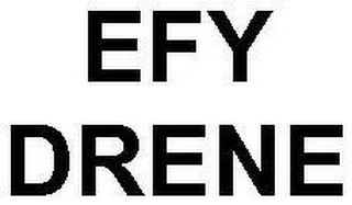 EFY DRENE logo