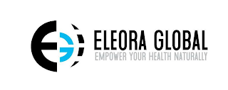 EG ELEORA GLOBAL EMPOWER YOUR HEALTH NATURALLY logo
