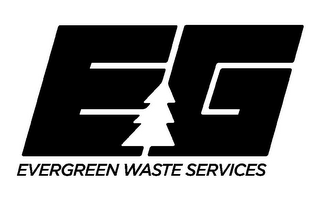 EG EVERGREEN WASTE SERVICES logo