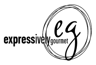 EG EXPRESSIVELY GOURMET logo