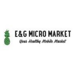 E&G MICRO MARKET YOUR HEALTHY MOBILE MARKET logo