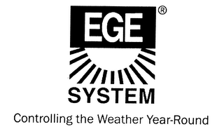 EGE SYSTEM CONTROLLING THE WEATHER YEAR-ROUND logo
