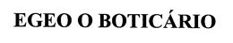 EGEO O BOTICARIO logo